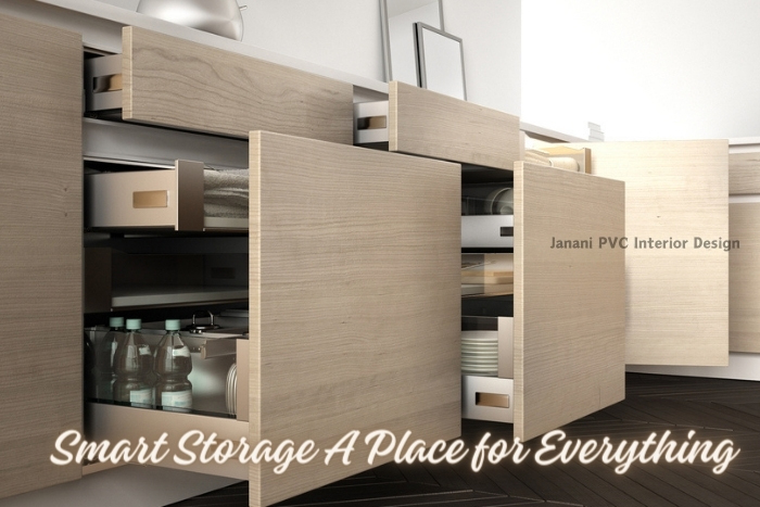 Janani PVC Interior Design introduces clever storage solutions in Bengaluru, with beautifully designed cabinets that offer a seamless organization for every household need