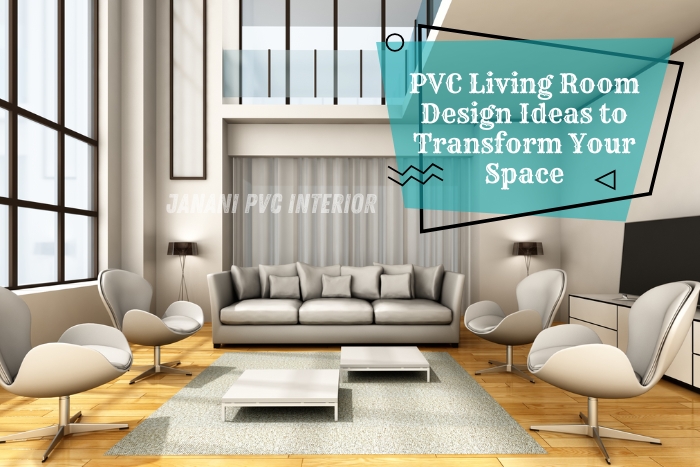 Modern living room design by Janani PVC Interior in Bengaluru, featuring PVC flooring and minimalist furniture for a contemporary look. Perfect for transforming living spaces with innovative PVC interior design ideas tailored to modern lifestyles