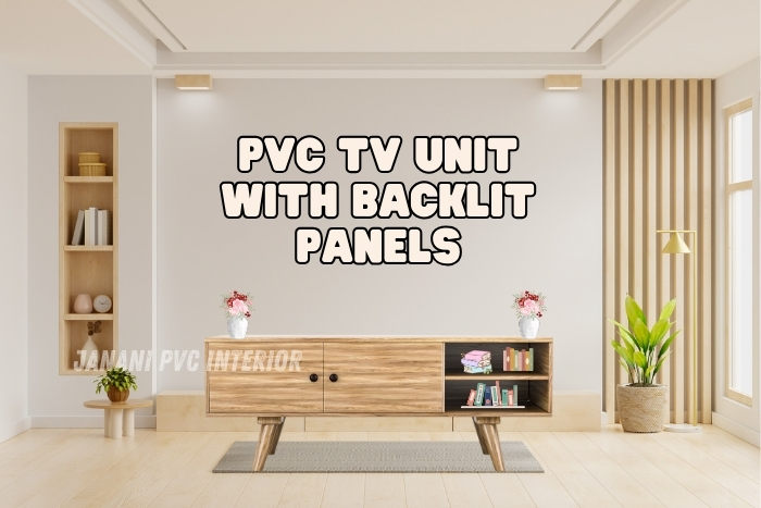 Upgrade your home with a stylish Our custom designed PVC TV units enhance aesthetics functional storage solutions with janani  pvc interior, Bengaluru